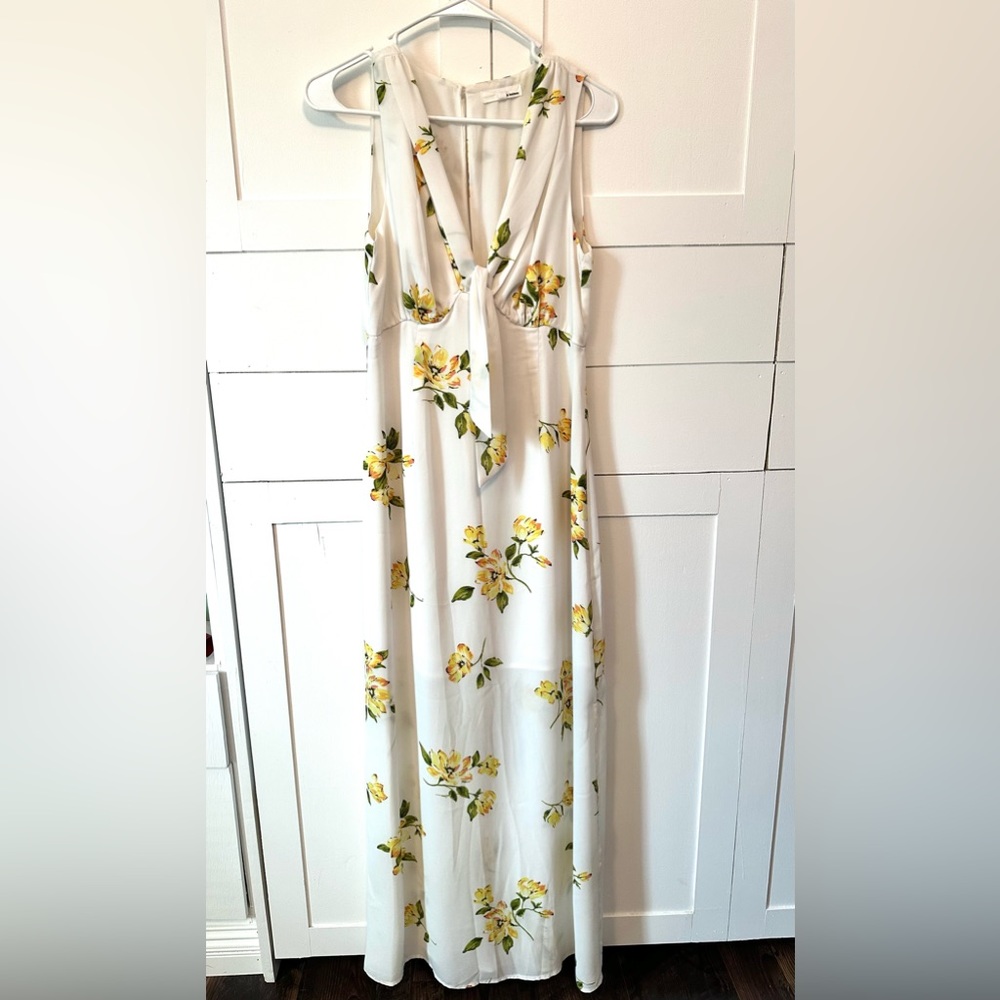 White summer dress